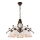 Lustre à chaîne RETRO II 5xE27/60W/230V, patine noire