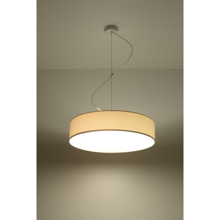 Lustre avec fil ARENA 45 3xE27/60W/230V blanc