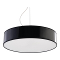 Lustre avec fil ARENA 45 3xE27/60W/230V noir