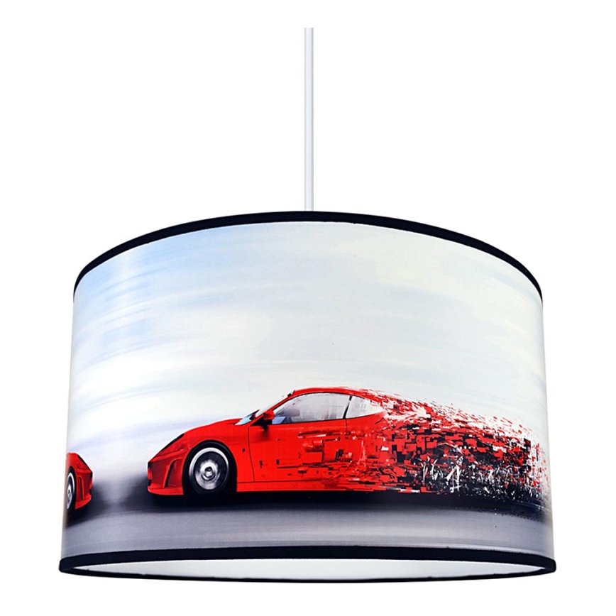 Lustre avec fil CARS 1xE27/60W/230V