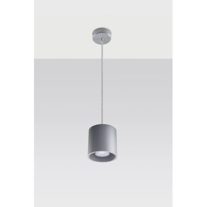 Lustre avec fil ORBIS 1 1xGU10/40W/230V gris