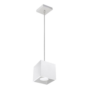 Lustre avec fil QUAD 1 1xGU10/40W/230V blanc