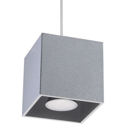 Lustre avec fil QUAD 1 1xGU10/40W/230V gris