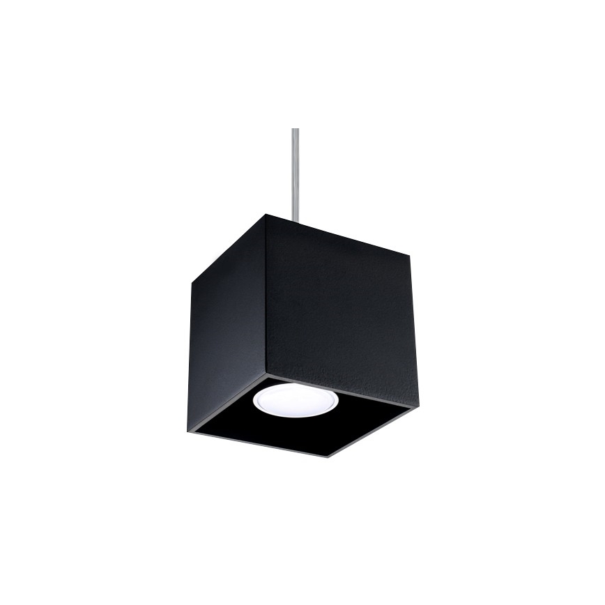 Lustre avec fil QUAD 1 1xGU10/40W/230V noir