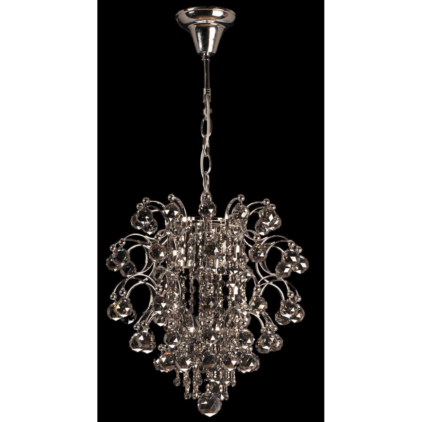 Lustre en cristal 3xE14/10W W-11904-3 CR+SM