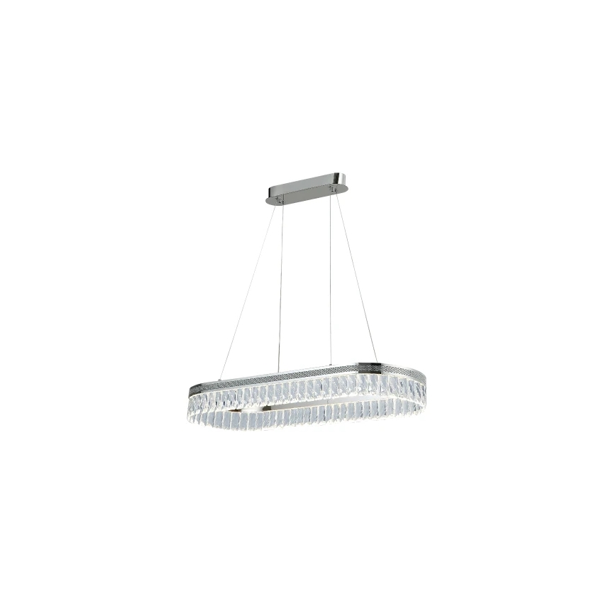 Lustre LED dimmable en cristal sur câble THALIA LED/50W/230V 3000-6000K + télécommande