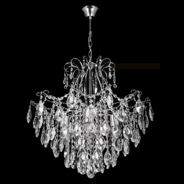 Lustre en cristal avec chaîne 6xE27/60W/230V