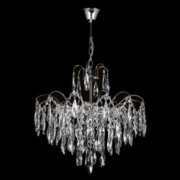 Lustre en cristal avec chaîne 6xE27/60W/230V