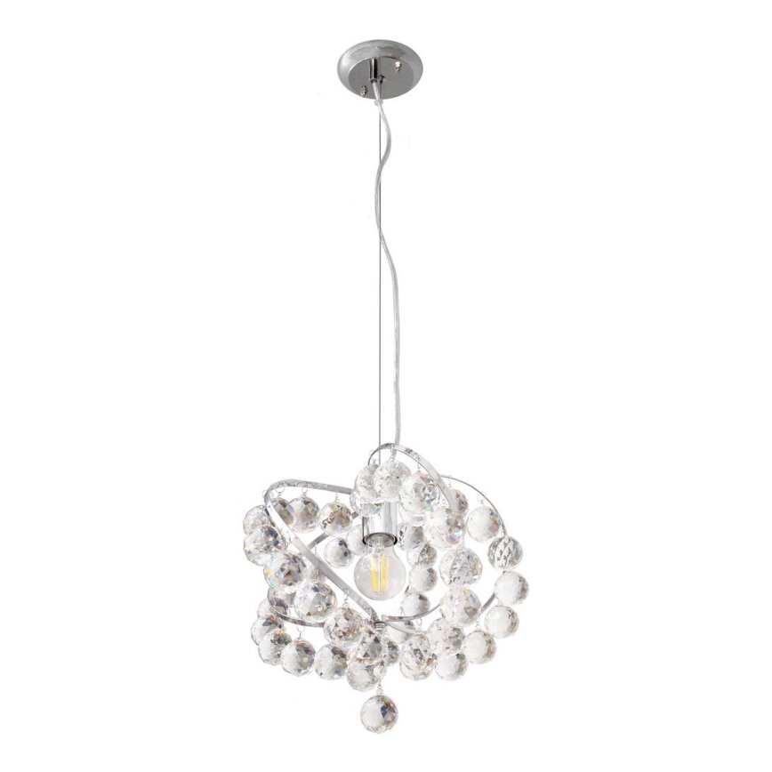 Lustre en cristal avec fil VIOLETA 1xE27/15W/230V