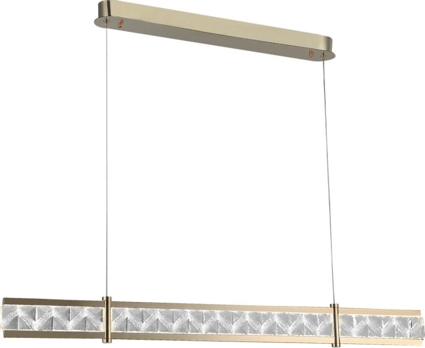 Lustre en cristal dimmable sur câble ENRIQUE LED/20W//230V 3000-6000K + télécommande