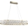 Lustre en cristal dimmable sur câble ENRIQUE LED/50W//230V 3000-6000K + télécommande