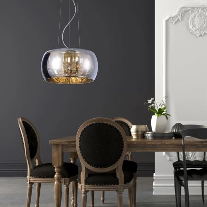 Lustre en cristal sur fil ROMEO 6xG9/8W/230V