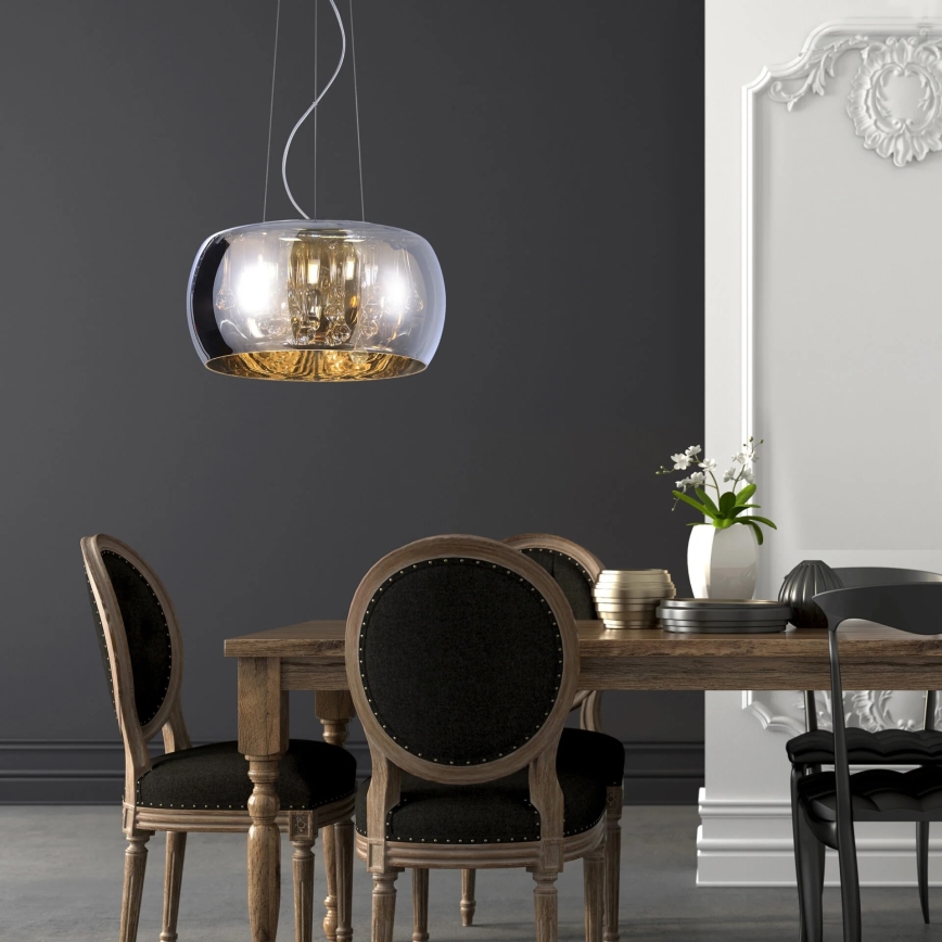 Lustre en cristal sur fil ROMEO 6xG9/8W/230V
