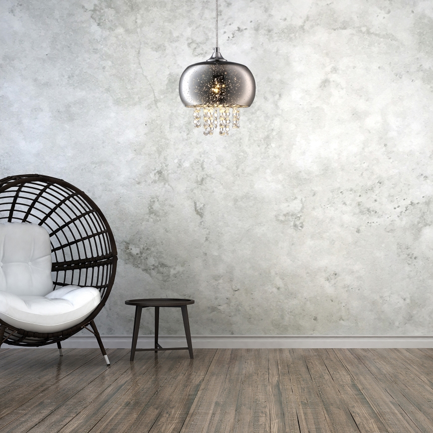 Lustre en cristal sur fil STARLIGHT 1xE14/40W/230V