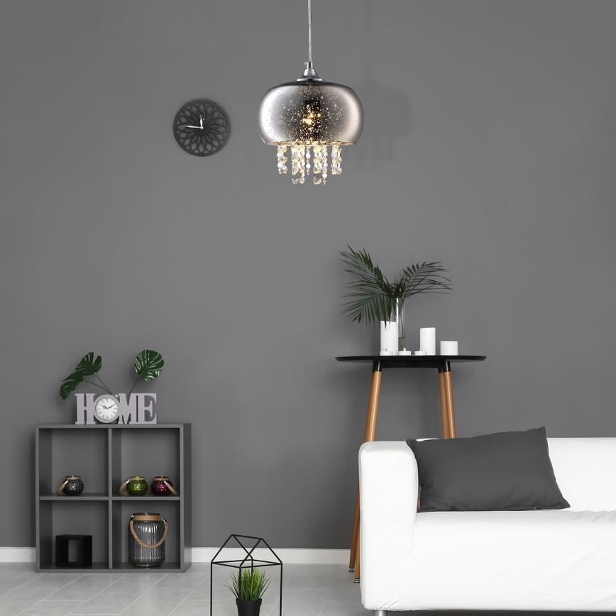 Lustre en cristal sur fil STARLIGHT 1xE14/40W/230V