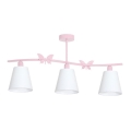 Lustre enfant PAPILLON 3XE14/60W/230V
