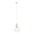 Lustre KARO 1xE27/15W/230V blanc