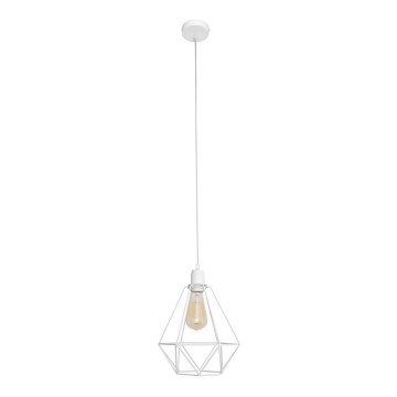 Lustre KARO 1xE27/15W/230V blanc