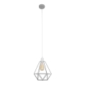 Lustre KARO 1xE27/15W/230V gris