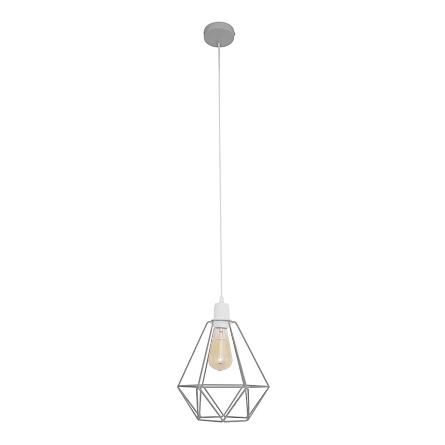 Lustre KARO 1xE27/15W/230V gris