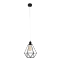 Lustre KARO 1xE27/15W/230V noir