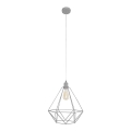 Lustre KARO LARGE 1xE27/15W/230V gris