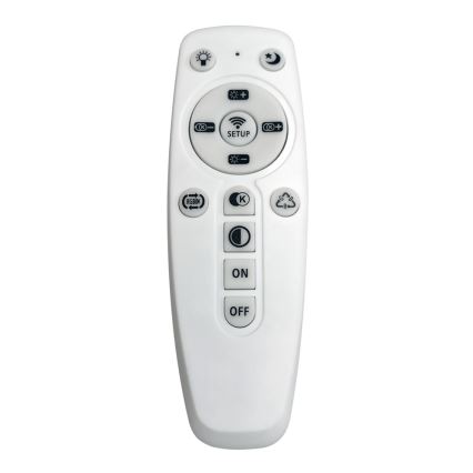 Lustre LED avec fil à intensité modulable avec télécommande RING LED/114W/230V