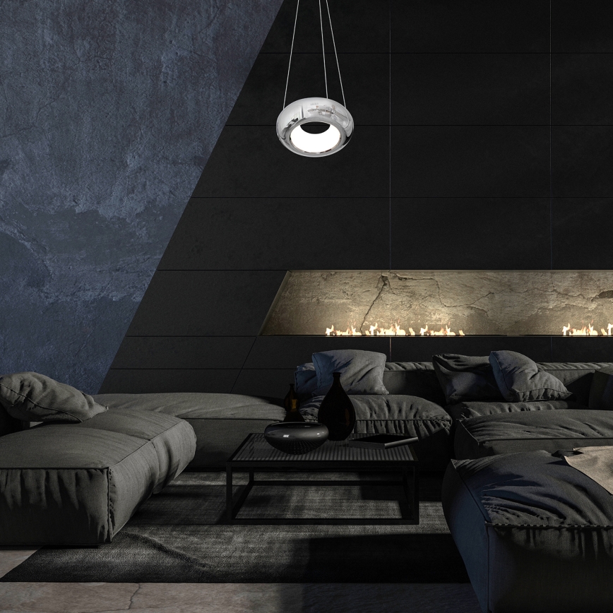 Lustre LED avec fil MERCURIO 1xLED/12W/230V