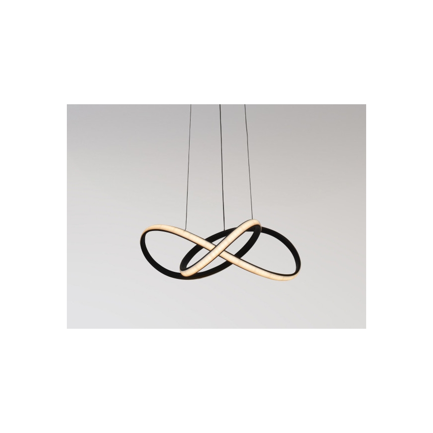 Lustre LED dimmable sur câble LED/65W/230V 3000-6500K Ø 49 cm + télécommande
