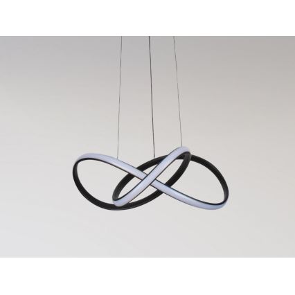 Lustre LED dimmable sur câble LED/65W/230V 3000-6500K Ø 49 cm + télécommande