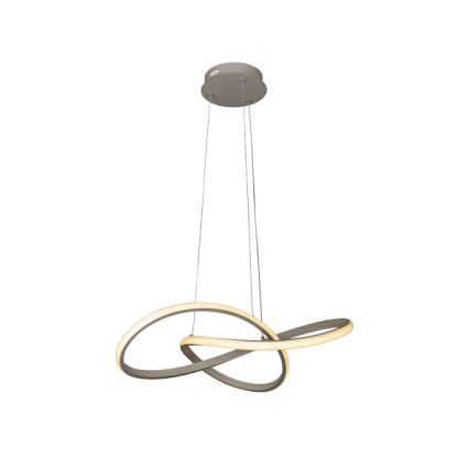 Suspension LED dimmable sur câble 65W/230V 3000-6500K Ø 49 cm + télécommande