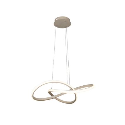 Suspension LED dimmable sur câble 65W/230V 3000-6500K Ø 49 cm + télécommande