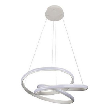 Lustre LED dimmable suspendu sur câble LED/85W/230V 3000–6500K Ø 49 cm + télécommande