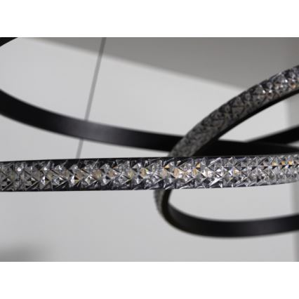 Suspension LED dimmable sur câble LED/90W/230V 3000-6500K Ø 47 cm + télécommande