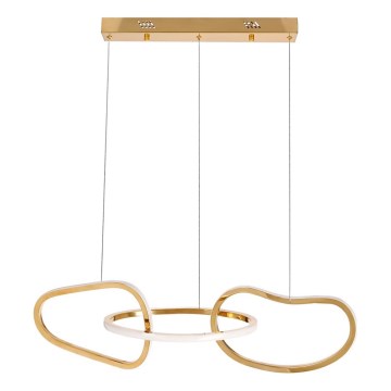 Lustre LED sur câble ANNELI LED/30W/230V 80 cm doré