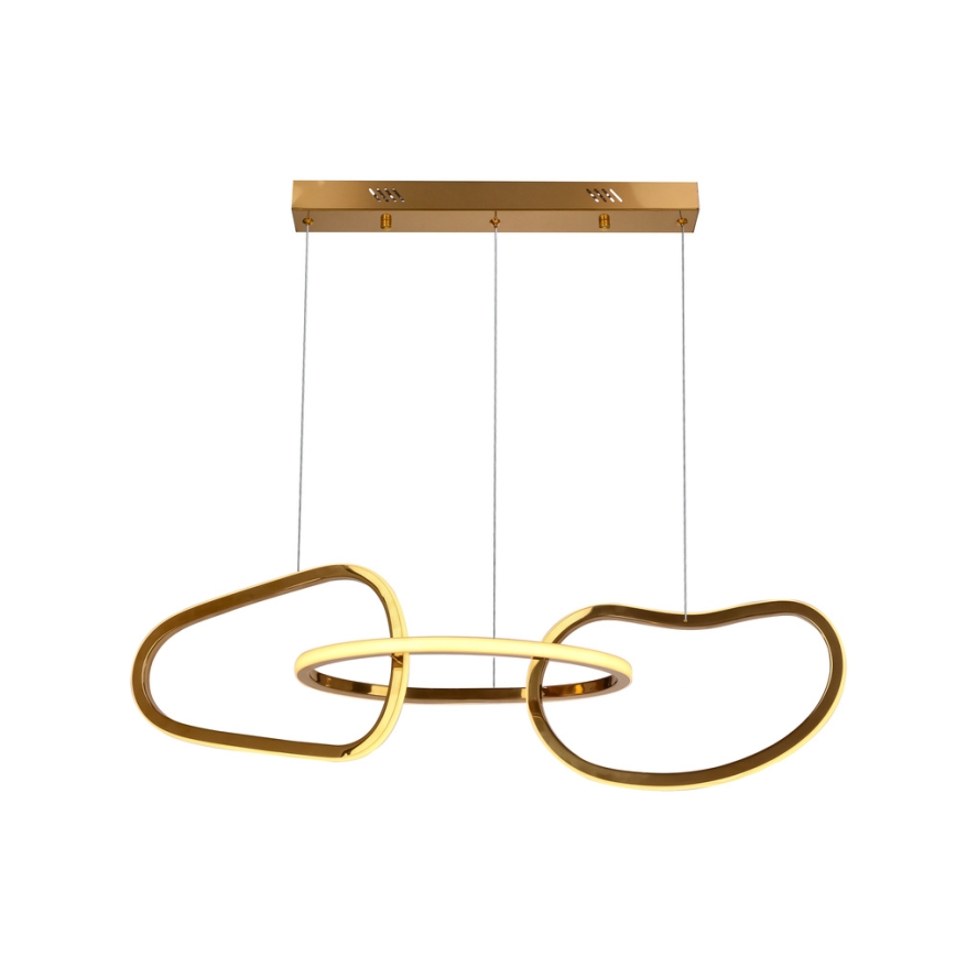 Lustre LED sur câble ANNELI LED/30W/230V 80 cm doré