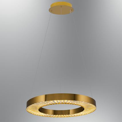 Lustre LED sur câble JESI LED/35W/230V 3000K Ø 60 cm bronze