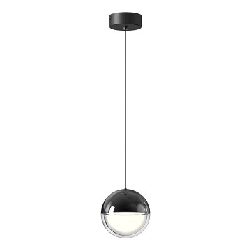 Lustre LED suspendu par câble ZIREA LED/7W/230V, noir