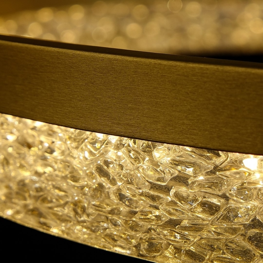 Lustre LED suspendu sur câble GALA LED/54W/230V Ø 60 cm doré