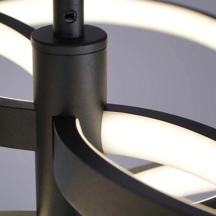 Lustre LED suspendu sur câble RIBBON LED/37W/230V 4000K noir