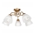 Lustre monté en surface MIRANDA 1xE27/60W/230V gold