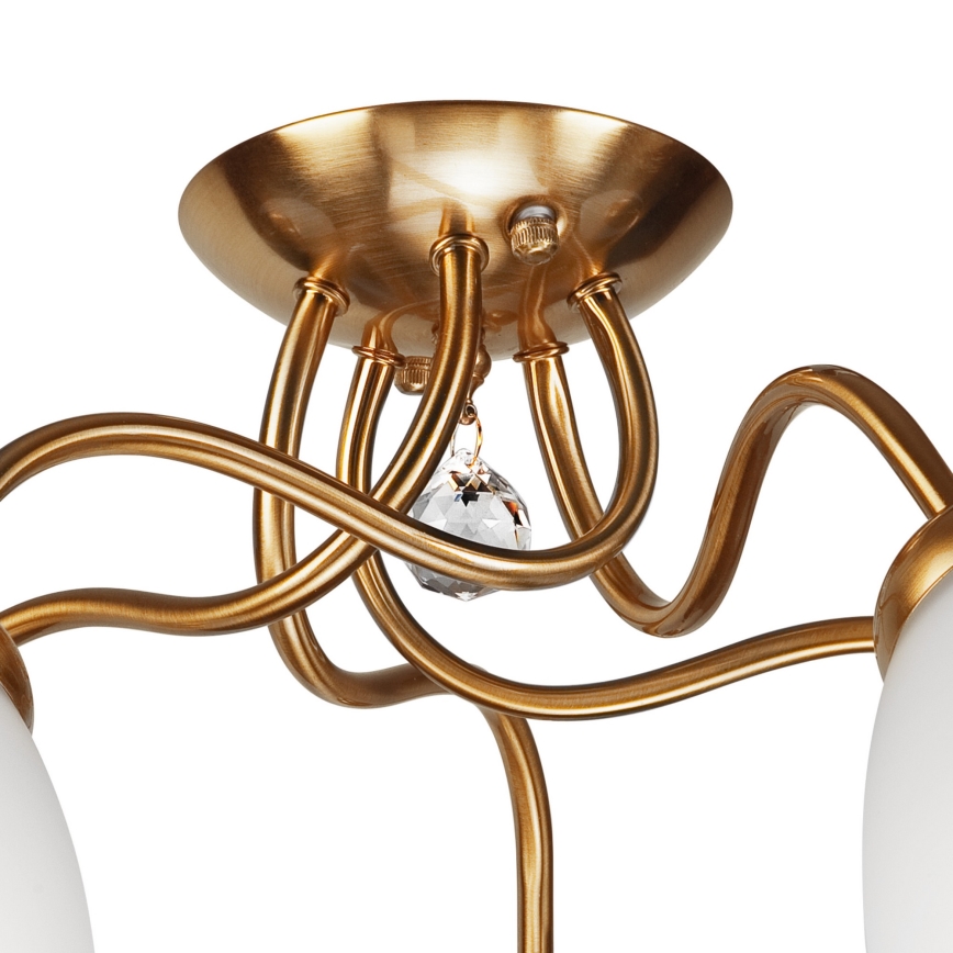 Lustre monté en surface MIRANDA 1xE27/60W/230V gold