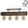 Lustre monté en surface TRABO 4xE27/60W/230V pin - certifié FSC