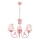 Lustre pour enfant BALLENNA 3xE14/40W/230V rose