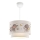 Lustre pour enfant CANDY 1xE27/40W/230V blanc/gris