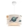 Lustre pour enfant CANDY 1xE27/40W/230V blanc/multicolore