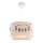 Lustre pour enfants CANDY 1xE27/40W/230V blanc/multicolore