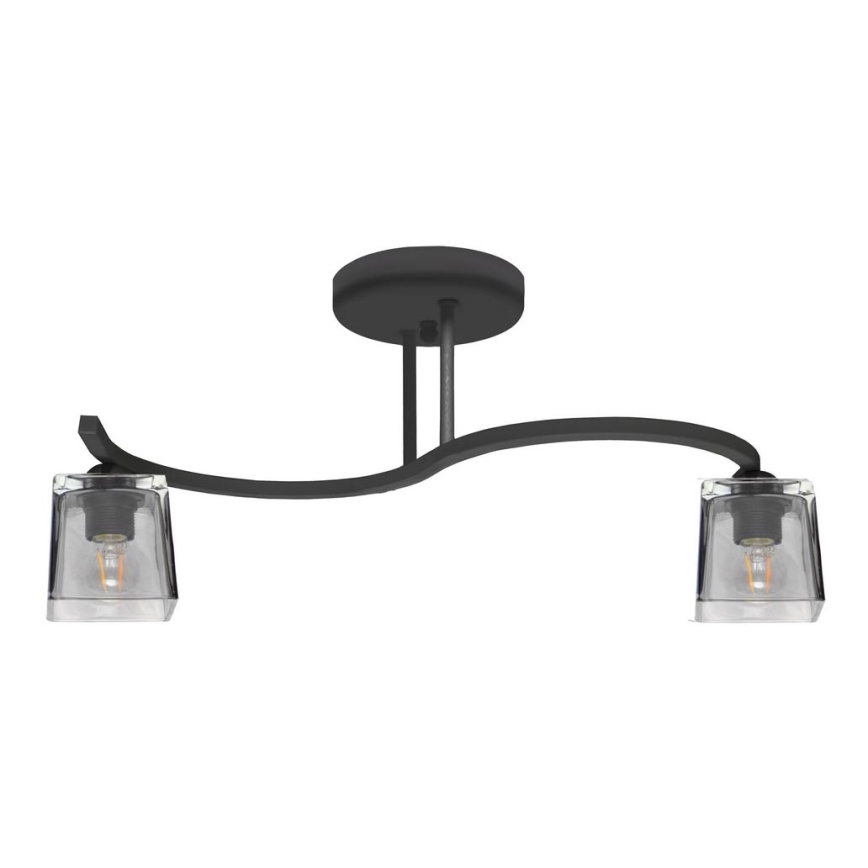 Lustre SANTOS 2xE27/15W/230V noir