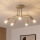 Lustre semi-plafonnier CHARLIE 5xE27/15W/230V beige