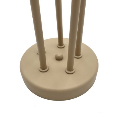 Lustre semi-plafonnier CHARLIE 5xE27/15W/230V beige